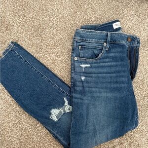 Abercrombie super skinny ankle high rise jeans